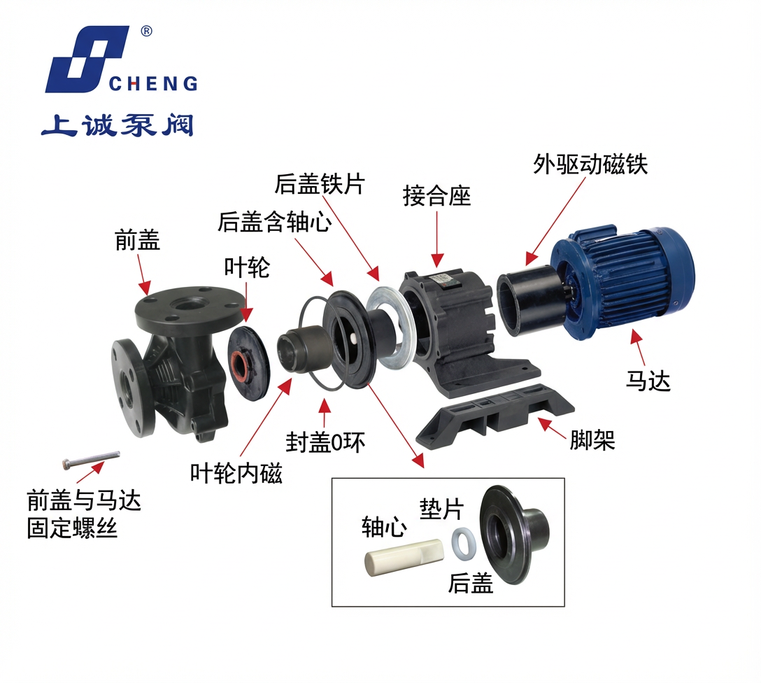 工業(yè)泵技術(shù)對比：磁力泵與傳統(tǒng)離心泵的結(jié)構(gòu)與應(yīng)用區(qū)別解析