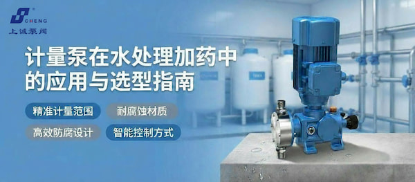 計量泵在水處理加藥中的應(yīng)用與選型指南 | 上海上誠泵閥